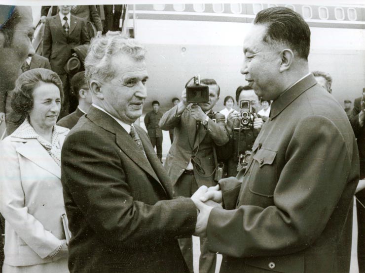 Nicolae Ceaușescu și Mao Zedong