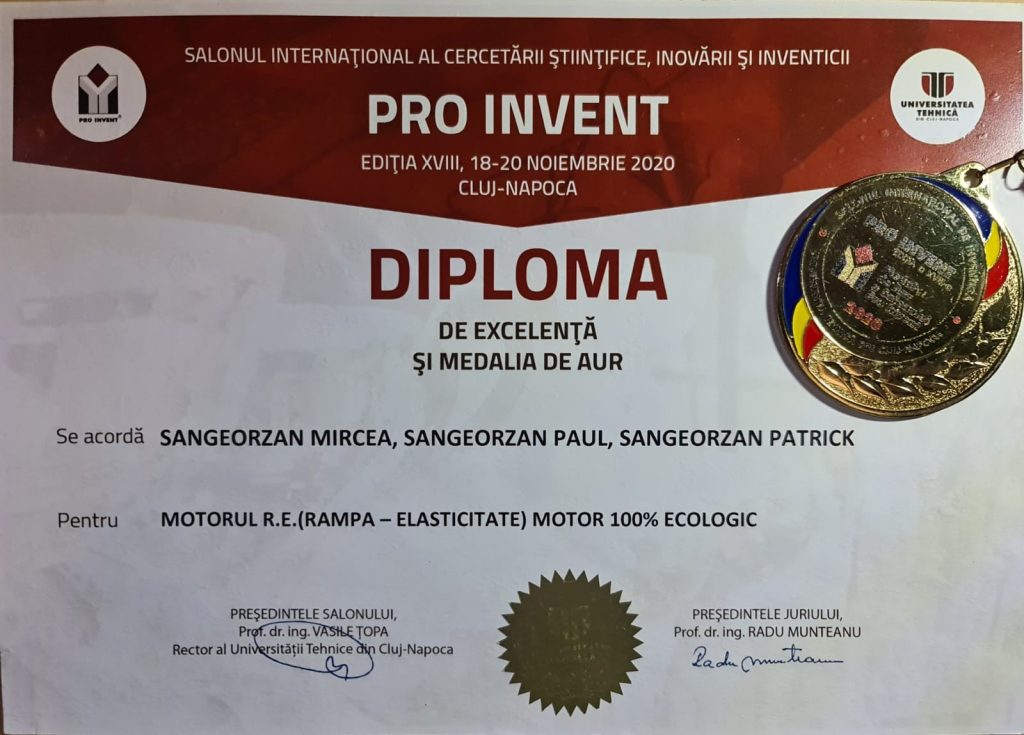 Motorul elastic medalie2